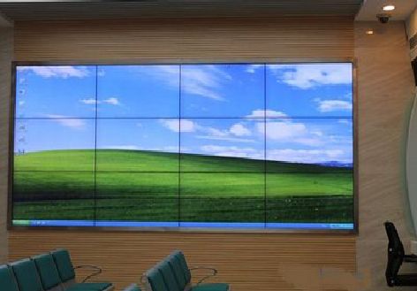 那坡液晶拼接屏的另类用法。